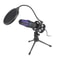 USB Microphone Condenser Gaming Mic RGB Microphone For Podcast Streaming Laptop Desktop 0