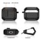 Security Lock Case For Air Pods Protective PC Cover With Hook 6