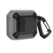 Security Lock Case For Air Pods Protective PC Cover With Hook 0