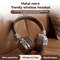 Fold Able Wireless Bluetooth Headsets Over Ear Retro Headphones DJ Stereo Sounds Gamer Choice 4
