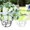 Garden Hanging Iron Racks for Balcony Railing, Round Flower Pot Rack