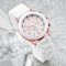 Elegant Fashion Watch Set For Women Luxury Alloy Silicone Strap Quartz Men Watches 0