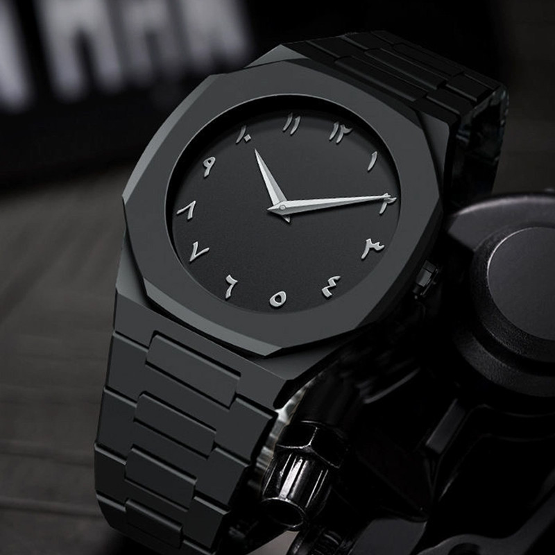 Men Quartz Watch Simple Style Stylish Wrist Watch 4