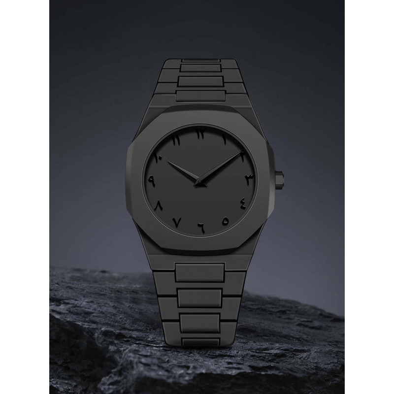 Men Quartz Watch Simple Style Stylish Wrist Watch 8