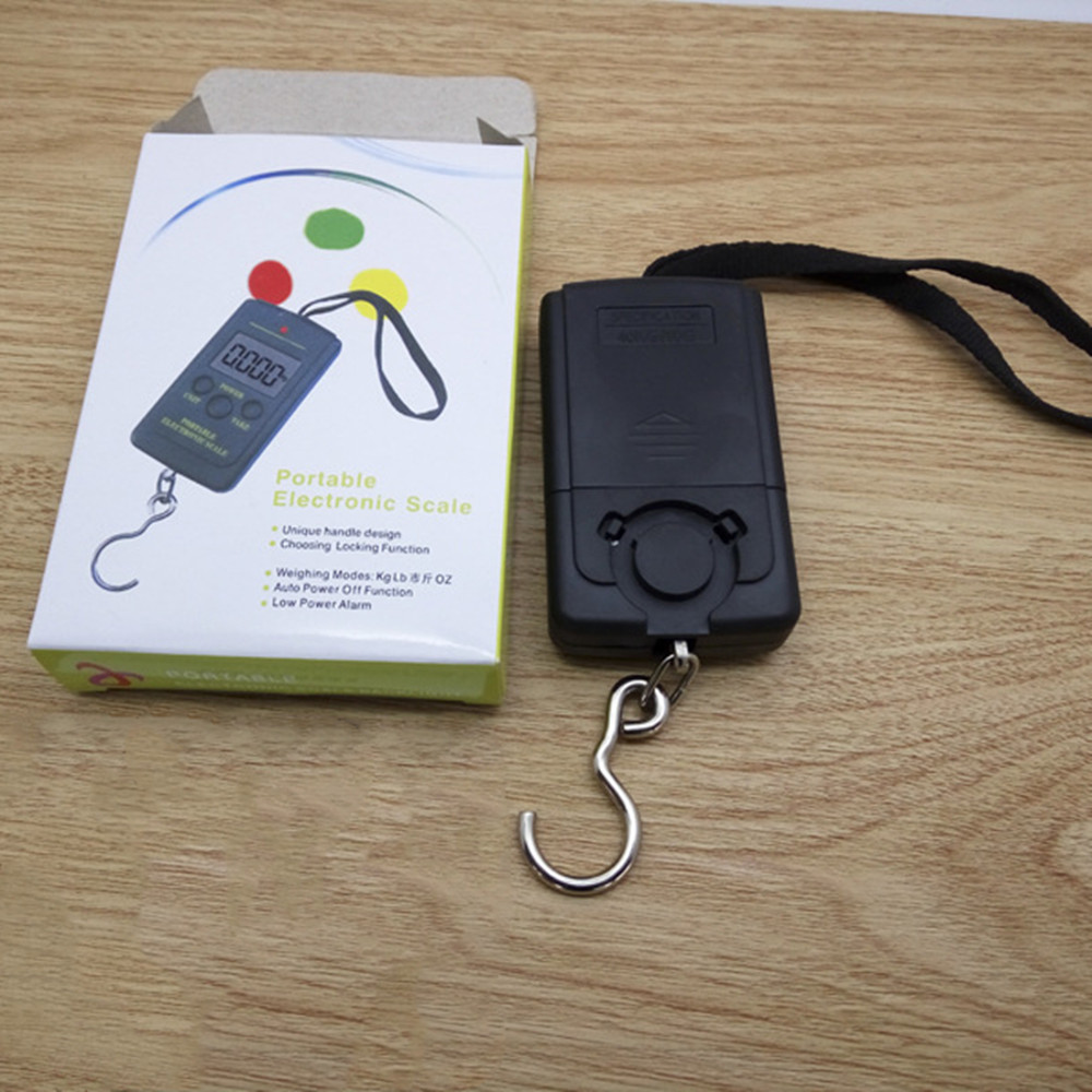Multi Functional Mini Electronic Digital Portable Hanging Scale Weighs Tool Travel Hook Scales For 3