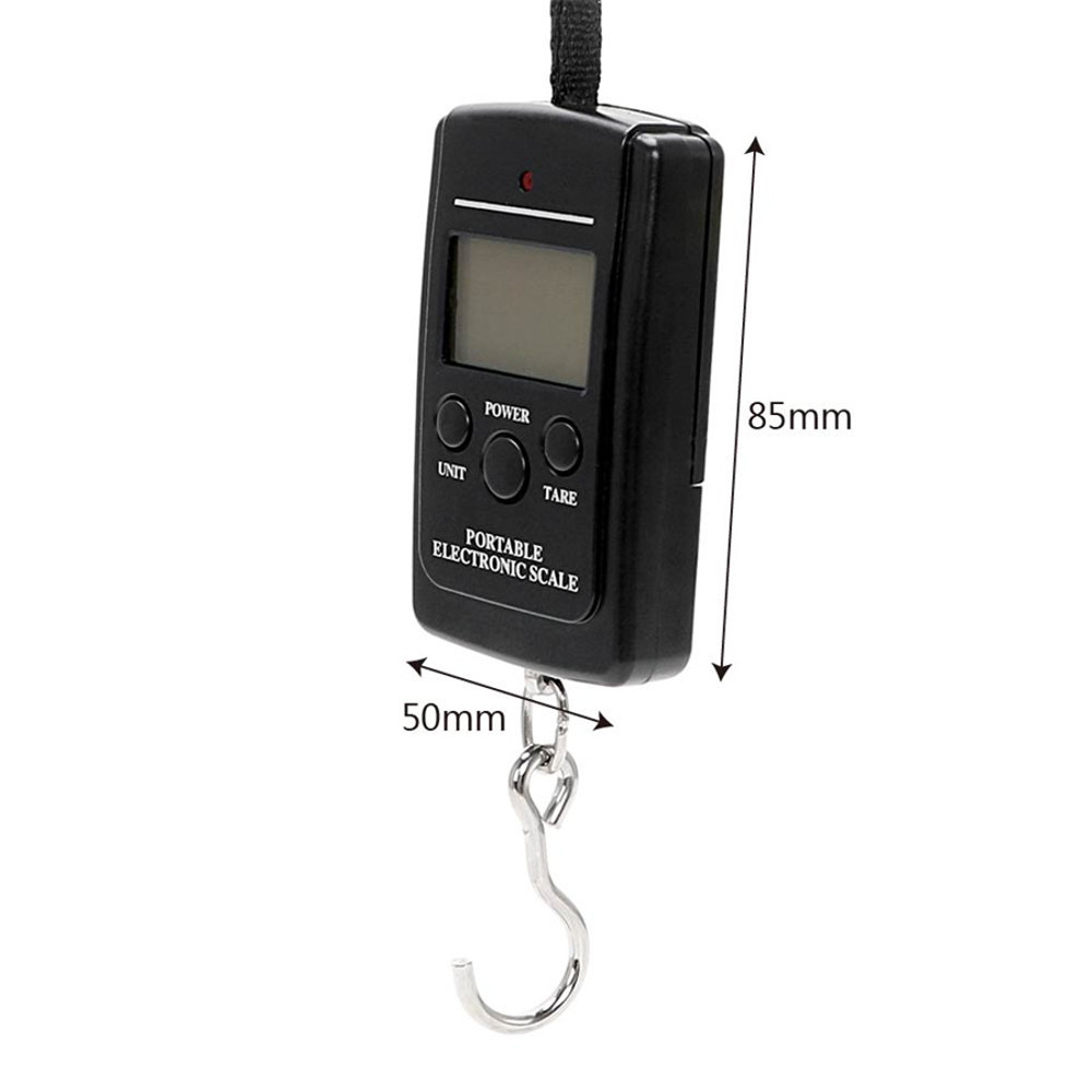Multi Functional Mini Electronic Digital Portable Hanging Scale Weighs Tool Travel Hook Scales For 4