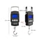 Electronic Scale Blue Back Light LCD Display Measuring Rule Tape Digital Fishing Hanging Hook Scale 3