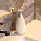Creative Retro Style Ceramic Push Type Soap Dispenser With Pump Hand Soap Bottle Bathrooms Kitchens 8