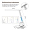 Wireless Charging LED Desk Lamp Calendar Temperature Display Eye Protect Study Light Alarm Clock Ta 3