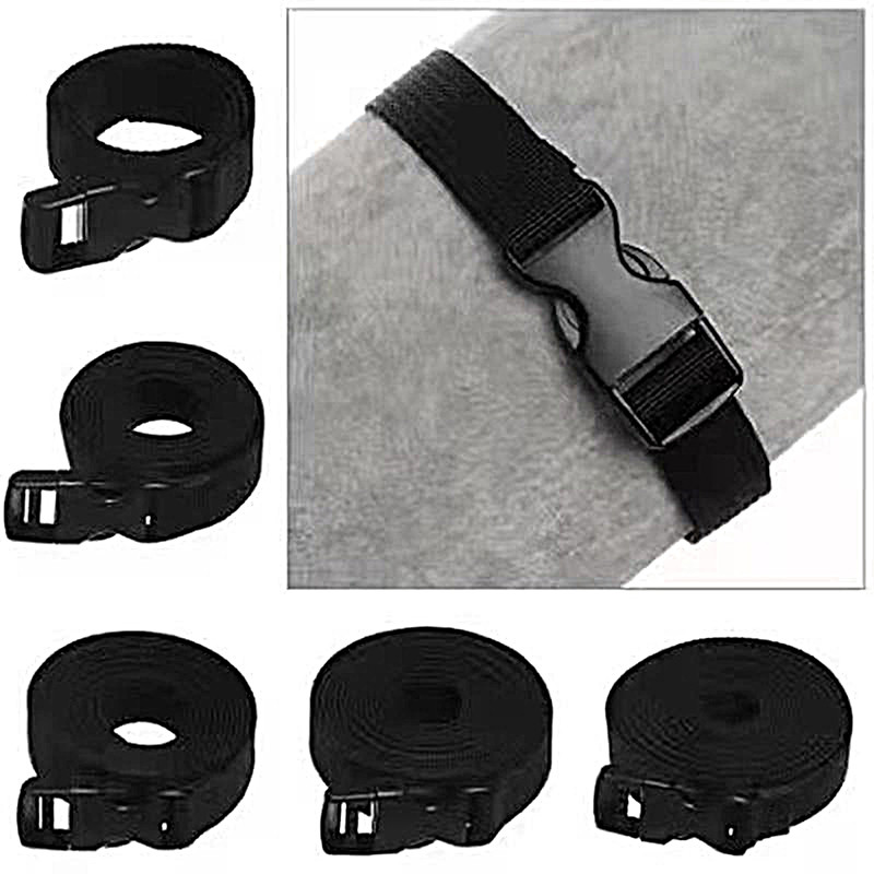 Travel Tied Nylon Cargo Tie Down Black Luggage Lash Belt Durable Strap With Cam Buckle Travel Kits 0