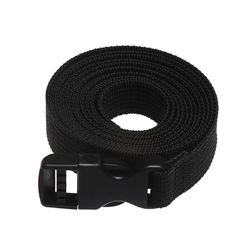 Travel Tied Nylon Cargo Tie Down Black Luggage Lash Belt Durable Strap With Cam Buckle Travel Kits 6