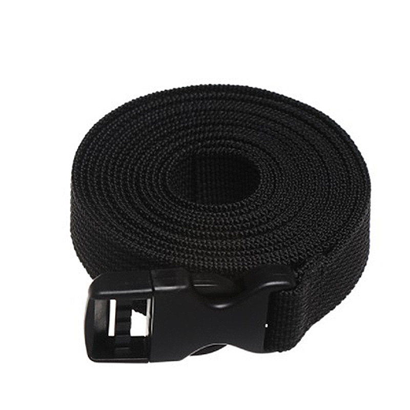 Travel Tied Nylon Cargo Tie Down Black Luggage Lash Belt Durable Strap With Cam Buckle Travel Kits 7