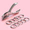 Single Hole Puncher, Metal Pore Diameter Punch, Punch Pliers, Hand Paper Scrap Booking Punches, Punching Tools