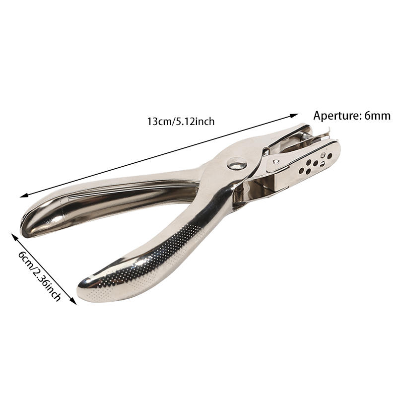 Single Hole Puncher, Metal Pore Diameter Punch, Punch Pliers, Hand Paper Scrap Booking Punches, Punching Tools