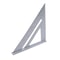 Triangle Ruler, Aluminium Alloy Try Square, Carpenter Set Square, Angle Woodworking Tools, Triangular Metric Measurement