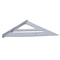 Triangle Ruler, Aluminium Alloy Try Square, Carpenter Set Square, Angle Woodworking Tools, Triangular Metric Measurement