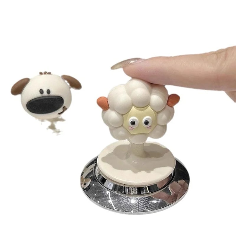 Portable Lovely Cartoon Toilet Lifting Device, No Punching Required, WC Handle, Anti-dirty Lid Lift Tool