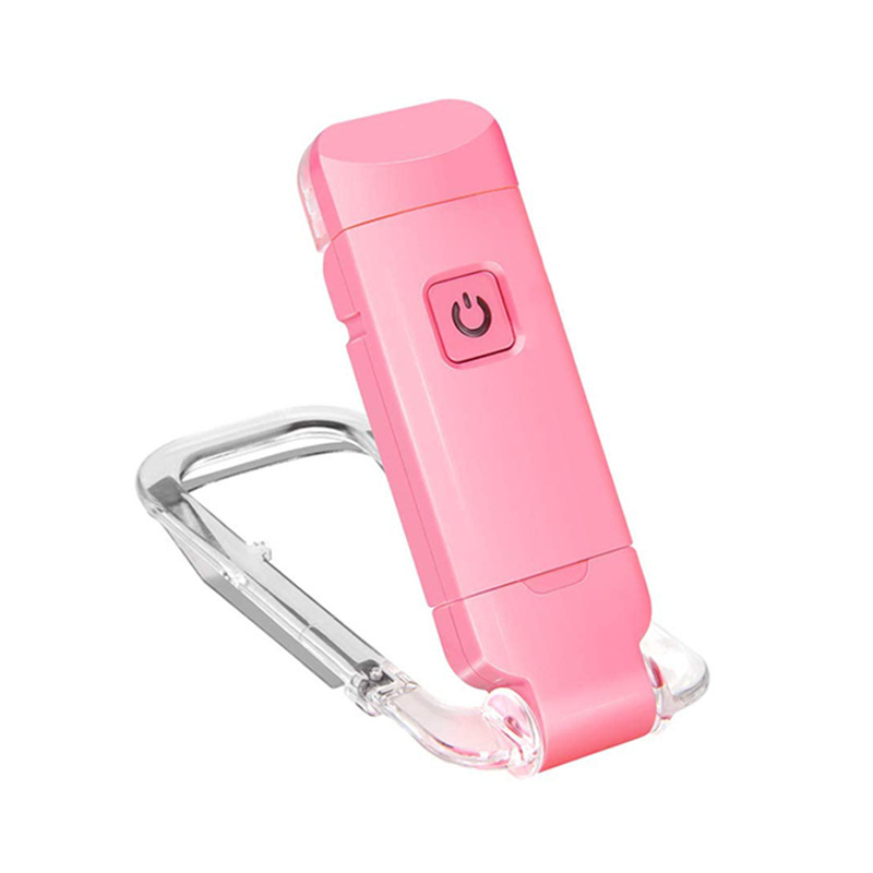 Mini LED Clip Light, Small Night Light, USB Charging, Adjustable Brightness