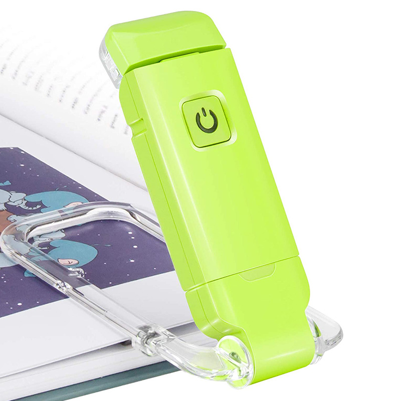 Mini LED Clip Light, Small Night Light, USB Charging, Adjustable Brightness