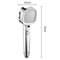 High Pressure Shower Head, Adjustable One Key Stop, Water Saving Shower Heads, Bathroom Accessories
