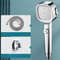 High Pressure Shower Head, Adjustable One Key Stop, Water Saving Shower Heads, Bathroom Accessories
