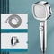 High Pressure Shower Head, Adjustable One Key Stop, Water Saving Shower Heads, Bathroom Accessories