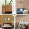 Self Adhesive Grid Background Wall Sticker for Bedroom Living Room Waterproof Home Decoration Wallpaper