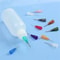 Transparent Glue Bottle, Polyethylene Needle Dispenser, Dispensing Bottle for Rosin, Solder Flux Paste