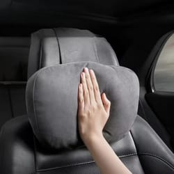 high quality adjustable car headrest neck support pillow, soft maybach design s class universal neck rest cushion