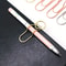 Multi Functional Pen Clip Pen Hanging Love Paper Clip Pen Button Notebook Accessories Fixed Seat Pe 4