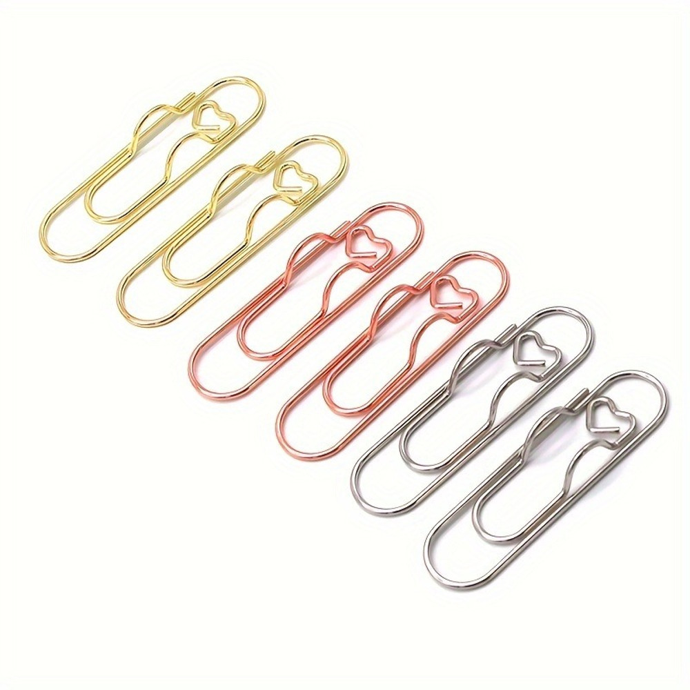 Multi Functional Pen Clip Pen Hanging Love Paper Clip Pen Button Notebook Accessories Fixed Seat Pe 5