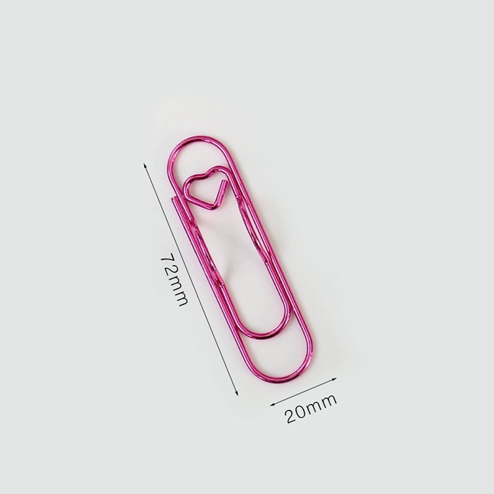 Multi Functional Pen Clip Pen Hanging Love Paper Clip Pen Button Notebook Accessories Fixed Seat Pe 6