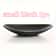 Multifunctional Oval Tray Frosted Black Jewellery Key Organiser Kitchen Supplies Ring Holder 6