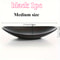 Multifunctional Oval Tray Frosted Black Jewellery Key Organiser Kitchen Supplies Ring Holder 7