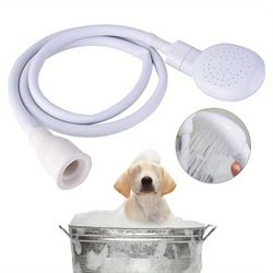 pet shower quick connector, animal shower beauty supplies, simple pet cleaning shower