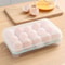 Large Capacity Egg Storage Container, Egg Fresh Storage Box for Fridge, Plastic Egg Holder for Refrigerator