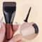 Ultra Thin Foundation Brush with Wooden Handle, Nylon Bristles for All Skin Types