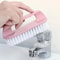 Handheld Multi-Functional Cleaning Brush, Shoe Brush, Laundry & Bathroom Durable Plastic Tool