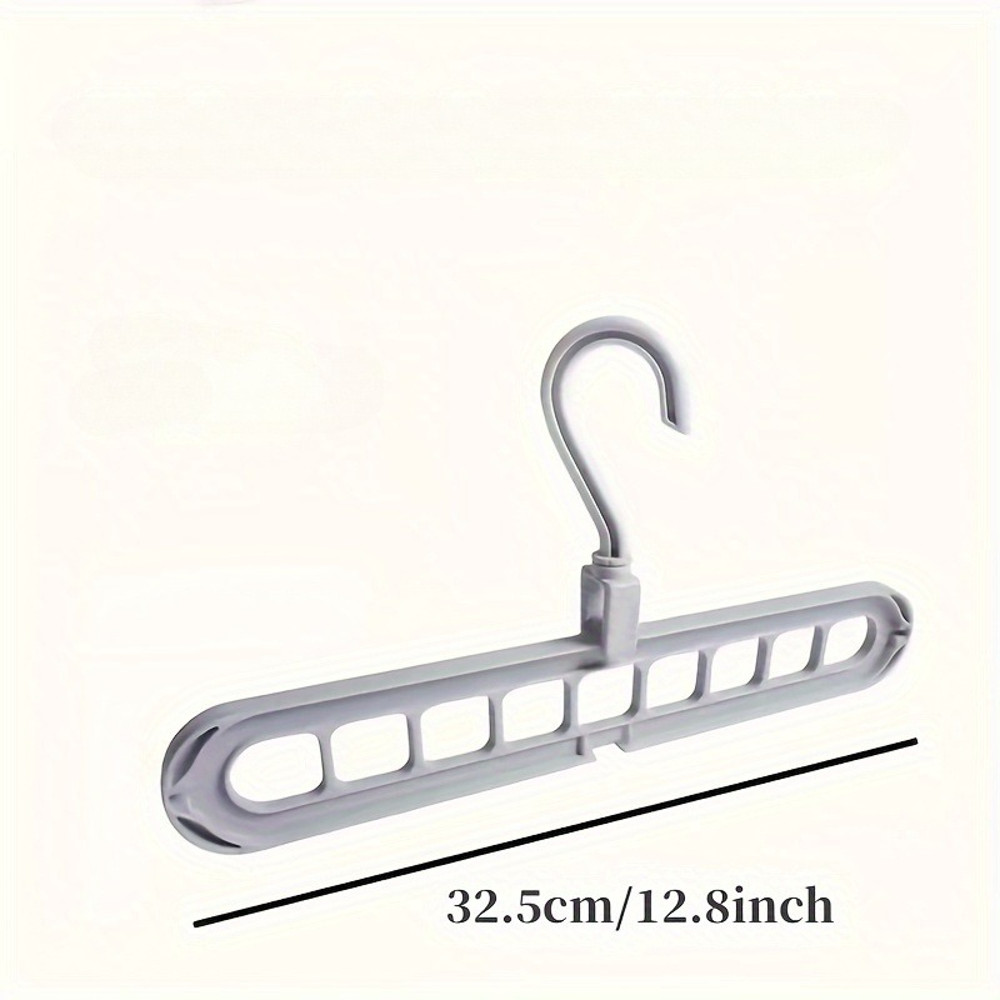 Multi functional folding clothes storage hanger, household dormitory clothes hanging hanger, folding clothes storage