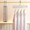 Multi functional folding clothes storage hanger, household dormitory clothes hanging hanger, folding clothes storage