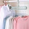 Multi functional folding clothes storage hanger, household dormitory clothes hanging hanger, folding clothes storage