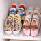 Acrylic Children Shoe Organiser Compartments Transparent Shoe Rack Baby Shoe Storage Shelf 1