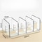 Acrylic Children Shoe Organiser Compartments Transparent Shoe Rack Baby Shoe Storage Shelf 4