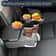 Detachable Car Cup Holder Tray Expandable Food Table With 360 Rotating Design 2