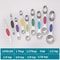 Stainless Steel Magnetic Measuring Spoon Set Double Headed Scale Spoon Baking Tool 6