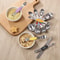 Stainless Steel Magnetic Measuring Spoon Set Double Headed Scale Spoon Baking Tool 5