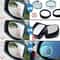 Universal Fit Glass Car Wide Angle Rear View Mirror Adjustable Blind Spot Mirror 5