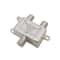 TV Antenna Satellite Splitter, Coaxial Cable TV Signal Splitter, F-Type Socket Female Connector