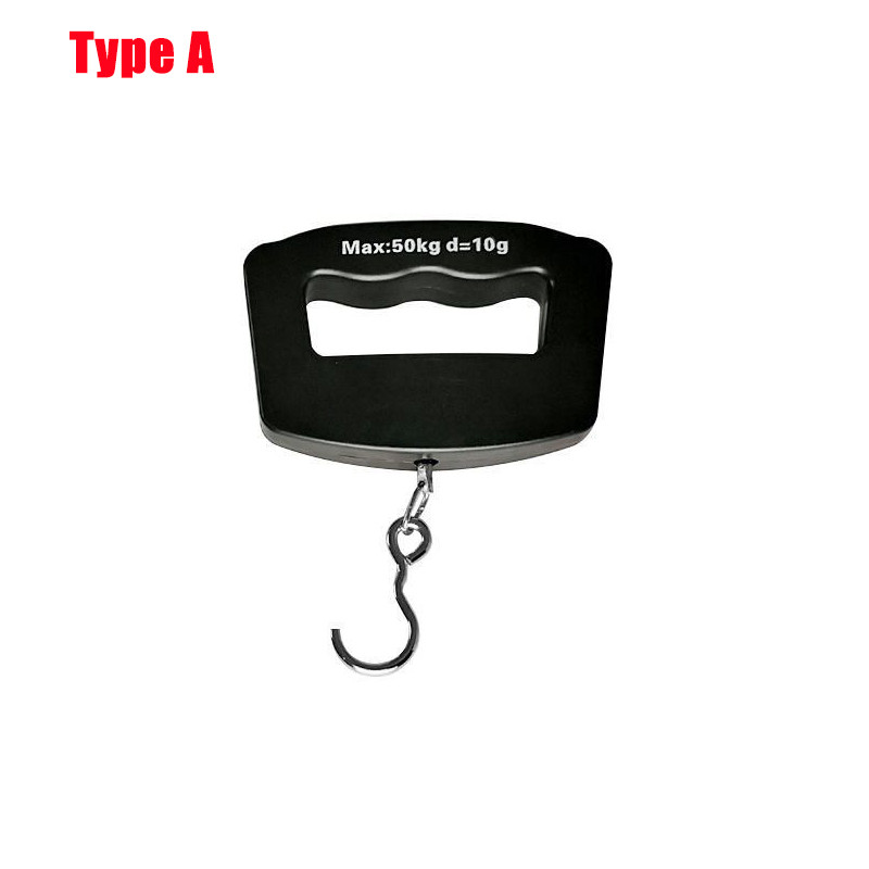 Portable Digital Scale, LCD Display Back Light, Fish Weight Hanging Scales, Suitcase Travel Weighing Scale