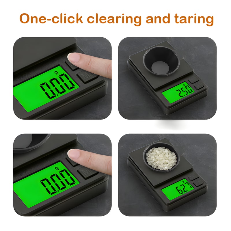 Precision Pocket Scale Digital Gram, Ounces, Mini Scale for Travel